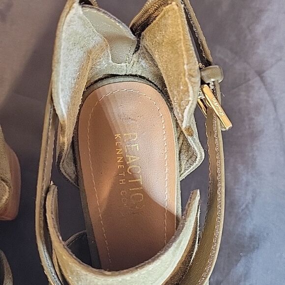 KENNETH COLE REACTION HIT HOODED WOMEN"S ANKLE  BUCKLE STRAP CLOSURE BOOTS - Picture 15 of 16